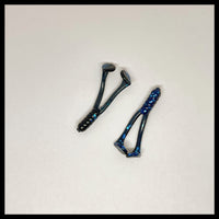 Black / Blue Flake