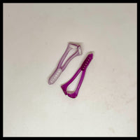 Purple / White
