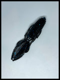 Black w/ Blue Flake