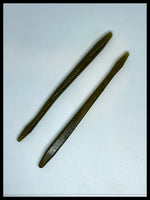 Green Pumpkin w/ Black Flake